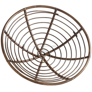 Cadre de chaise Papasan Taupe, fabriqué à la main au Vietnam - Product Image 6