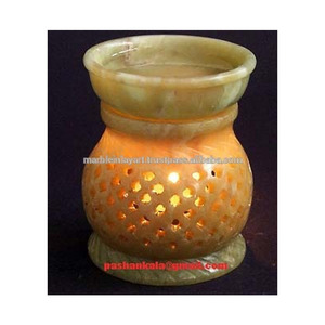 Soapstone Aroma Oil Burner, Stone Aroma Oil Burners - Product Image 1
