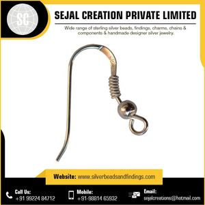 Boucles d'oreilles en argent sterling 925 à bas prix Boucles d'oreilles en argent au meilleur prix en Inde Boucles d'oreilles en argent pour femmes et filles - Product Image 4