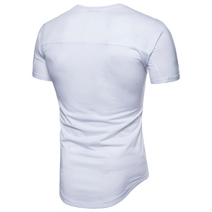 Camisetas de moda para hombre con rayas reflectantes - Product Image 4