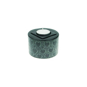 เชิงเทียนหินสบู่ที่ได้รับการออกแบบอย่างมีเอกลักษณ์รูปทรงกลม - Product Image 1