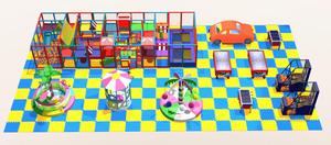 Terrain de jeu intérieur conçu sur mesure de 230 mètres carrés avec piscine à balles - Product Image 2