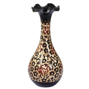 Latón hecho a mano flor olla con color - Product Image 1