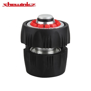 Garden Aluminum 5/8" Durable <b>Quick</b> <b>Connector</b> with Stop for Outdoor Garden Irrigation - Product Image 2