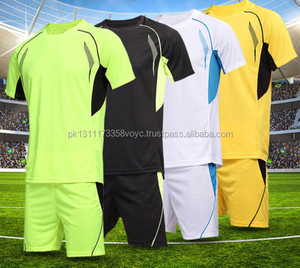 เสื้อฟุตบอล2ชิ้นเครื่องแบบทีมสั้นกางเกงขาสั้นชุดฟุตบอล unisex มีดีไซน์ตามสั่งและฉลากส่วนตัว - Product Image 2