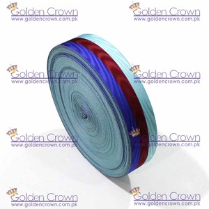 Cinta Medalla Moire Rojo, Azul Y Cielo - Product Image 6