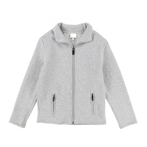 Sweat-shirts à capuche avec fermeture éclair personnalisés Survêtement en polaire décontracté Sweat à capuche en coton mélangé avec logo brodé Eté teint en couleur unie Marque privée - Product Image 5