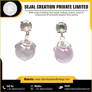 Pendientes de Plata de Ley 925 a granel para bodas, regalos, fiestas, proveedor de piedras preciosas - Product Image 4