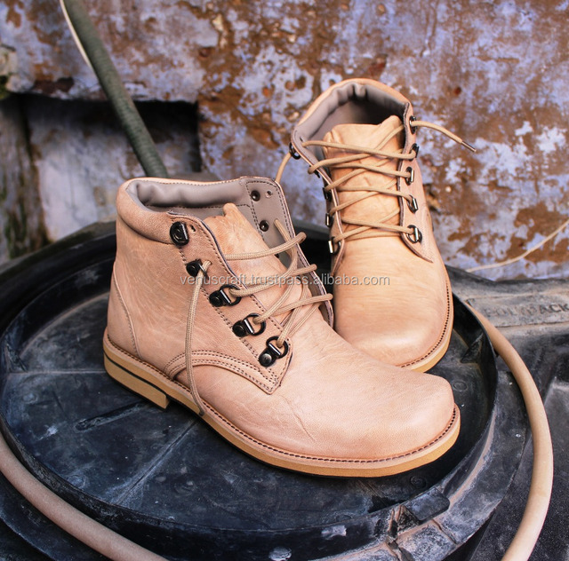 Elegant Fashion 100% Genuine Leather Men's Boots Wholesale Shoe Boots for Men Oxford Handmade Breathable Party Men's Ankle Boots
