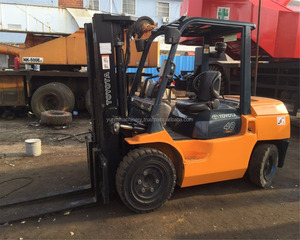 รถยกโตโยต้า4ตันมือสองสำหรับขายรถยก UsedToyota FD40มีสภาพดี - Product Image 3