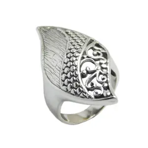 Anello di gioielli in argento 925 tinta unita Online per donna e uomo anelli di fidanzamento
