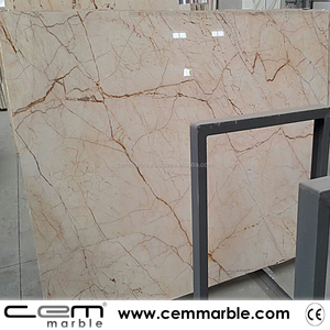 2025 modèle de luxe haut de gamme Sofita Beige marbre dalle 2cm pierre naturelle polie de haute qualité turquie pour appartement - Product Image 2