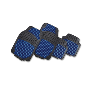 Juego de 4 Alfombrillas de PVC Antideslizantes para Coche, Diseño de Camuflaje Forestal, para <span class=keywords><strong>Tesla</strong></span> Model 3/Y 2021-2023, Oferta - Product Image 1