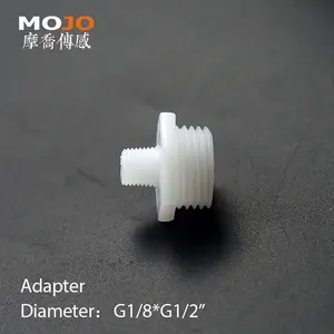 MJ-G1/8xG 1/2 감소 플라스틱 파이프 튜브 더블 니플