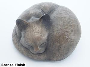 Brassworld India <b>Cat</b> Figurine Pet Cremation <b>Urn</b> Premium Funeral Supplies - Product Image 3