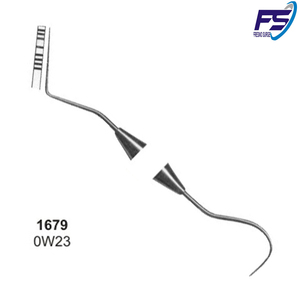 Sonda de bolsillo peridontal WHO23, doble punta estándar - Product Image 5
