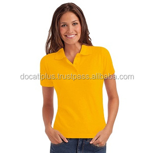 custom oem 100% soft cotton <b>Ladies</b> Casual Pique <b>Polo</b> <b>Shirts</b> - Product Image 1