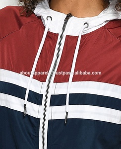 แจ็กเก็ตกันลมผ้าไนลอนระบายอากาศได้ดีเสื้อโค้ทโลโก้ตามสั่ง - Product Image 3