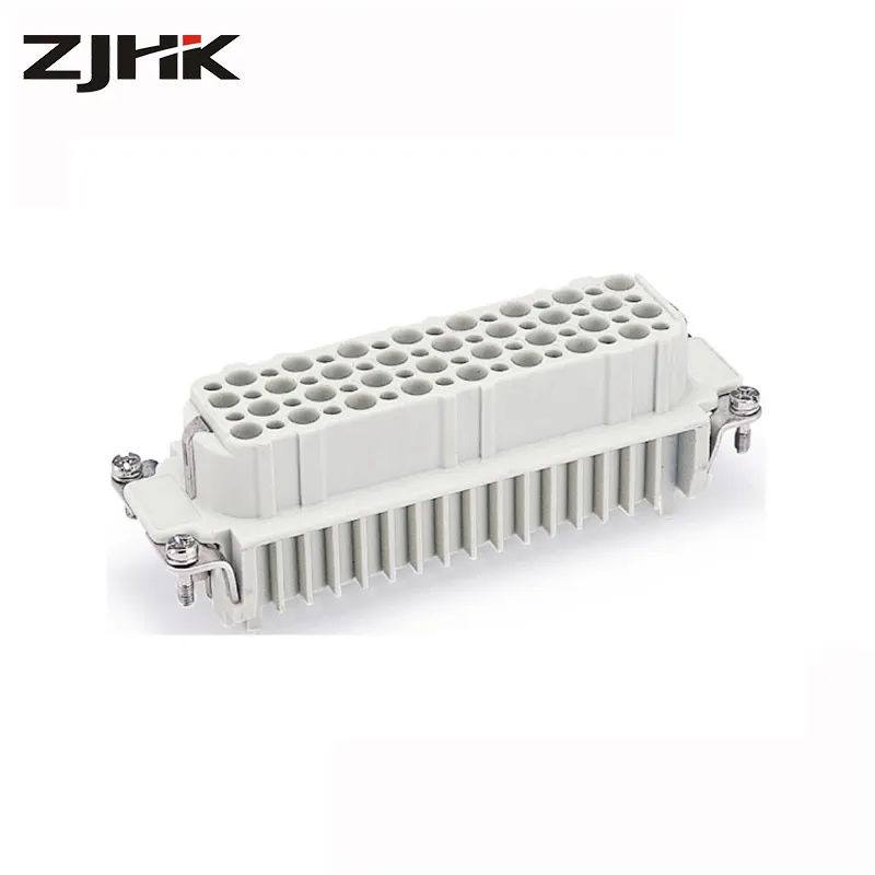 ZJHK HD-064 Quality Amphenol 64 Pin Heavy Duty Cable Connectors Male Type 64 pin euro connector