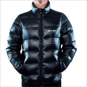 Venta caliente OEM personalizado impreso al aire libre masculino acolchado burbuja cálido invierno hombres abrigos chaqueta acolchada para hombre - Product Image 5