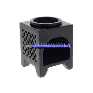 Black Color Soapstone Handmade <b>Oil</b> <b>Diffuser</b> - Product Image 1