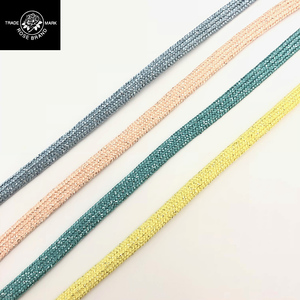 สายโลหะโพลีเอสเตอร์100% สำหรับเสื้อผ้าแฟชั่นกระเป๋ารองเท้า-alibaba - Product Image 1