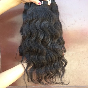 Extensiones de cabello humano Remy indio brasileño alineado con cutícula natural cabello ondulado suelto indio de Malasia/cabello rizado profundo cabello de onda profunda - Product Image 4