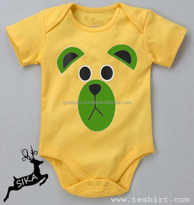 Vêtements pour bébé en coton biologique en bambou en gros, interlock, boutons-pression, barboteuse pour bébé, naturel, doux, écologique, respirant, unisexe - Product Image 5