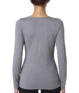 T-shirt en coton à manches longues pour femmes, mode personnalisée, t-shirt uni pour femmes, grande taille, décontracté, adultes, printemps, été, hiver, anti-boulochage - Product Image 6