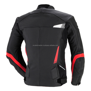 Chaqueta de cuero ajustada para motocicleta - Product Image 3