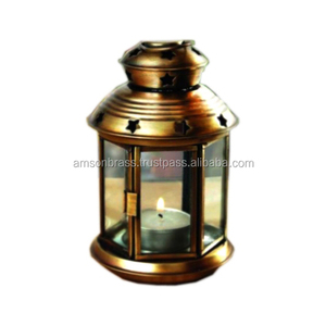 โคมไฟเทียนเคลือบด้วยแก้วสีส้มสำหรับตกแต่งเทียนหรูหราเชิงเทียนสำหรับบ้าน - Product Image 3