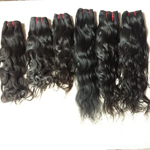 มัดผมเรมี่แท้ยังไม่ได้ผ่านกระบวนการลูกไม้ดิบอินเดียปิดหนังกำพร้าเรียงตามแนวเดียวกัน100% สารฟอกขาวฟรีดร็อปชิปปิ้ง - Product Image 1