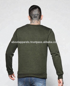 สเวตเตอร์คอกลมของผู้ชายเสื้อมีฮู้ดแบบสวมหัวมีกระเป๋าแฟชั่นเสื้อสเวตเตอร์ระบายอากาศ - Product Image 2