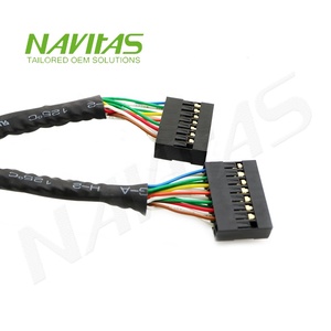 LVDS <b>Display</b> <b>Cable</b> Assembly DF13 40Pin to HE10 16Pin Signal Wire Harness OEM RoHS - Product Image 2