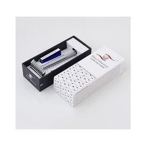 Maquinillas de afeitar de seguridad de doble filo con acabado cromado de la mejor calidad con etiqueta privada - Product Image 1