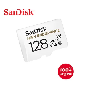 Original Sandisk Sd Card 128GB High Endurance Memory Card