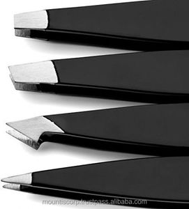 Pince à sourcils professionnelle en acier inoxydable de haute qualité pour hommes Instruments de beauté - Product Image 6