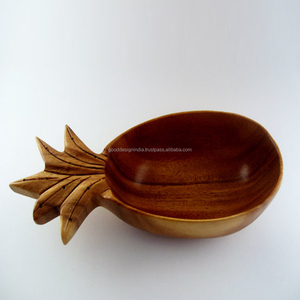 สับปะรดรูปร่างไม้ชาม/ไม้ชามเสิร์ฟ/การออกแบบที่ไม่ซ้ำกันชามสลัด - Product Image 2