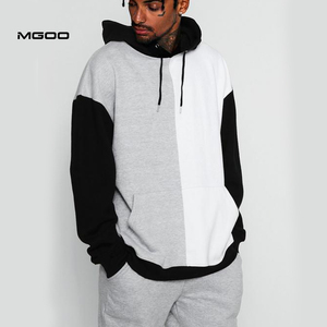 la mitad blanco y negro sudadera con capucha de marca, elegante y de  primera calidad: Alibaba.com