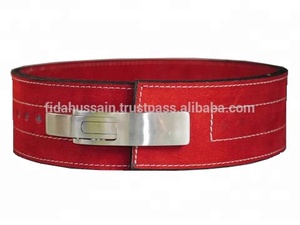 Ceinture à levier d'haltérophilie en cuir suédé Ceinture à levier en cuir de conception personnalisée pour ceintures d'haltérophilie unisexes - Product Image 5