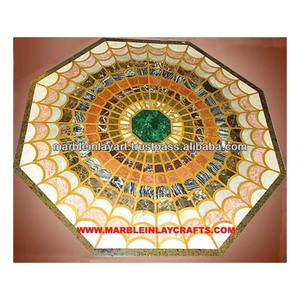 Marble <b>Stone</b> Handmade Dining <b>Table</b> <b>Top</b>, - Product Image 1