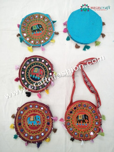 คลัทช์ปักลายช้างกระเป๋าสะพายไหล่กระเป๋าถือสไตล์โบฮีเมียนสำหรับผู้หญิง - Product Image 2