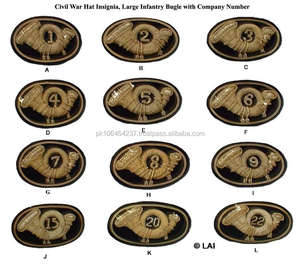 Exigence client Logo uniforme patchs accessoires pour récompenses American Reproduction Insignia Badges - Product Image 6