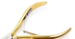 Nghia ชุดทำเล็บเท้าแบบมืออาชีพ C-118เหล็กแข็งชุบทองสปริงคู่เคลือบเล็บ - Product Image 4