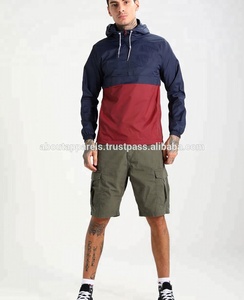 Anorak-Chaqueta y abrigo de nailon para hombre, Color blanco bloqueado, personalizado, 100%, PVC - Product Image 2