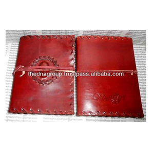 Venta al por mayor reutilizable hecho a mano estacionario diario de cuero de diseño único - Product Image 3