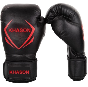 GANTS DE BOXE EN CUIR PU LOGO PERSONNALISÉ POUR ADULTES 8OZ 12OZ 14OZ MATÉRIEL D'ENTRAÎNEMENT POUR KICKBOXING SPORTSWEAR - Product Image 5