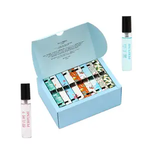 Zuofun Nieuwe Stijl Mini Glazen Fles 15 ml Dame Merk Originele Parfum Cosmetische Set