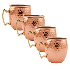 Tasse en cuivre pur écologique de haute qualité de 8oz pour une utilisation en fête - Product Image 5