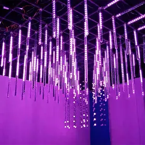 Matrix-Luz led de tubo de meteorito para discoteca, vídeo 3d, rgb